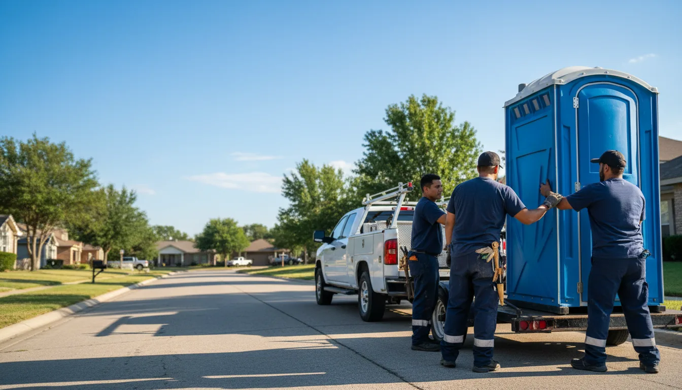 Portable Toilet Rental in Salineno, TX near me